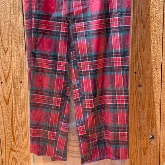 🔥 Copper Key High Rise Wide Leg Plaid Trousers, Size-XXL - Picture 6 of 10